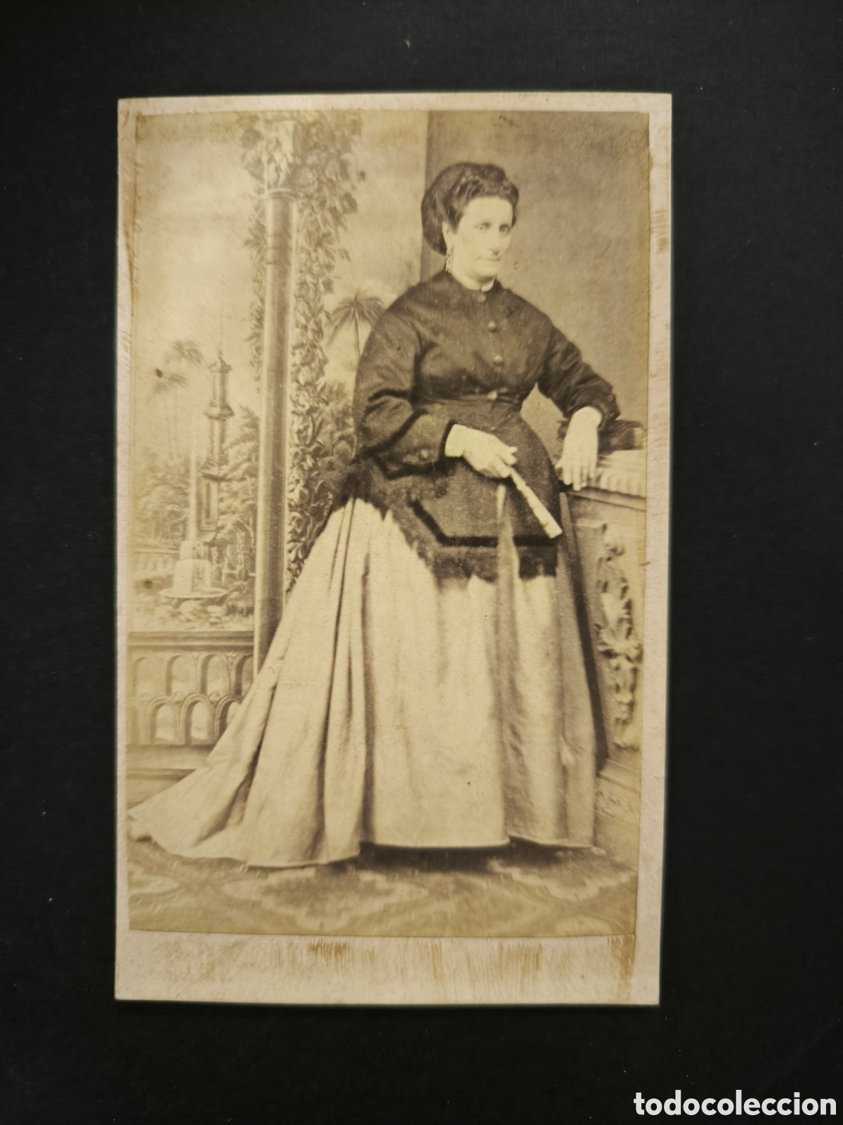 Fotograf&iacute;a antigua: Fotograf&iacute;a antigua, CDV. Eliseo Segond. Pontevedra, finales s. XIX. Galicia.