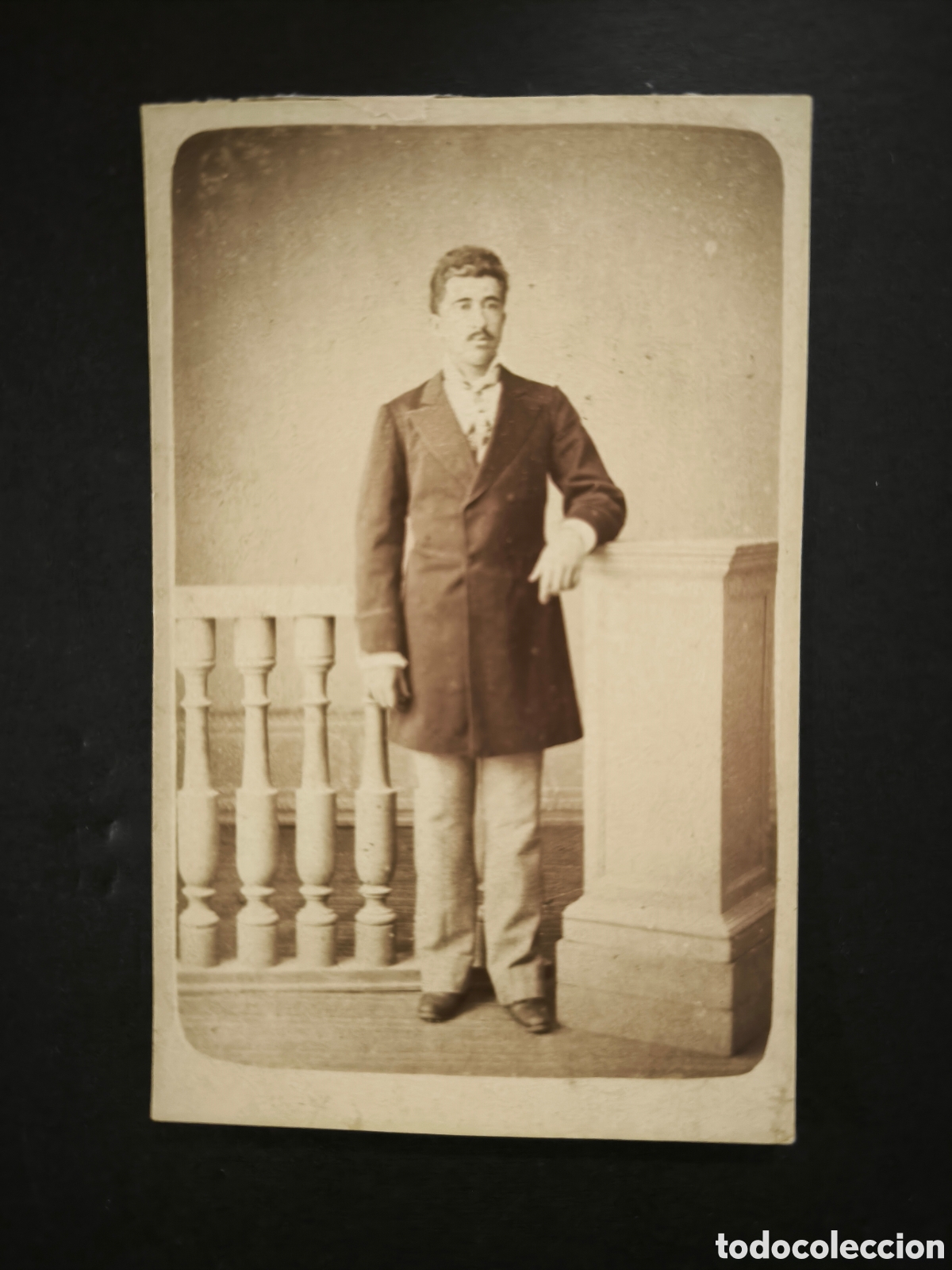 Fotograf&iacute;a antigua: Fotograf&iacute;a antigua, CDV. Manuel Pol Castro. Cadiz, finales s. XIX. Andaluc&iacute;a.