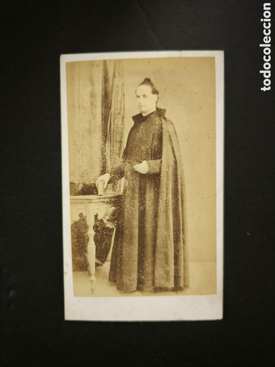Fotograf&iacute;a antigua: Fotograf&iacute;a antigua, CDV. Joaqu&iacute;n Masaguer. Girona, finales s. XIX. Catalu&ntilde;a.