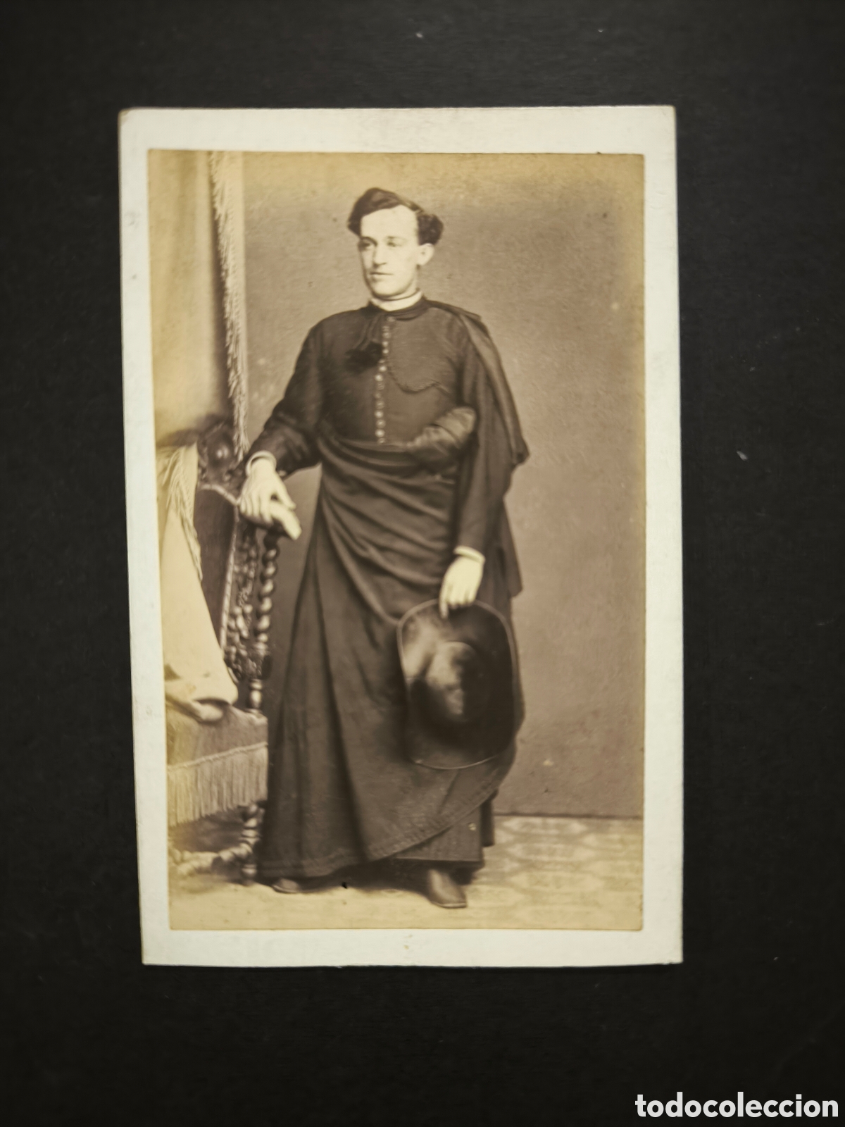 Fotograf&iacute;a antigua: Fotograf&iacute;a antigua CDV. Montevideo, finales s. XIX. Uruguay.