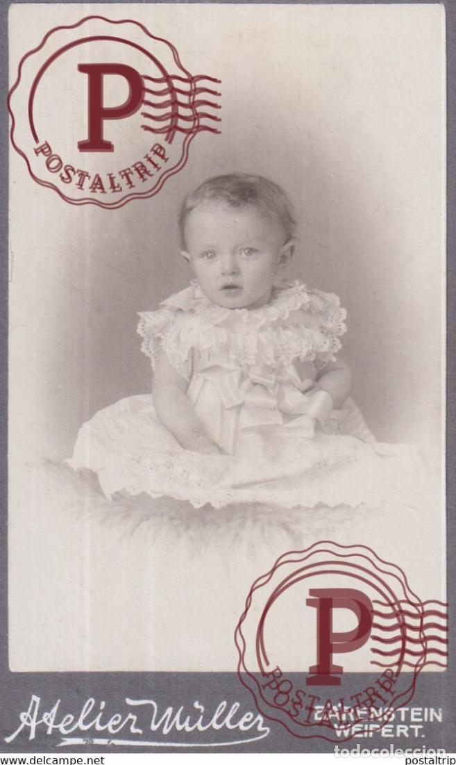 Fotografia antica: MULLER BARENSTEIN WEIPERT PHOTOGRAPHIE PHOTO CDV +-10,5x6,5CM GERMANY DEUTSLAND ALLEMAGNE DEUTSCHL