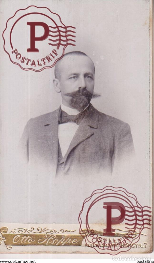 Fotografia antica: OTTO HOPPE CELLE PHOTOGRAPHIE PHOTO CDV +-10,5x6,5CM GERMANY DEUTSLAND ALLEMAGNE DEUTSCHLAND