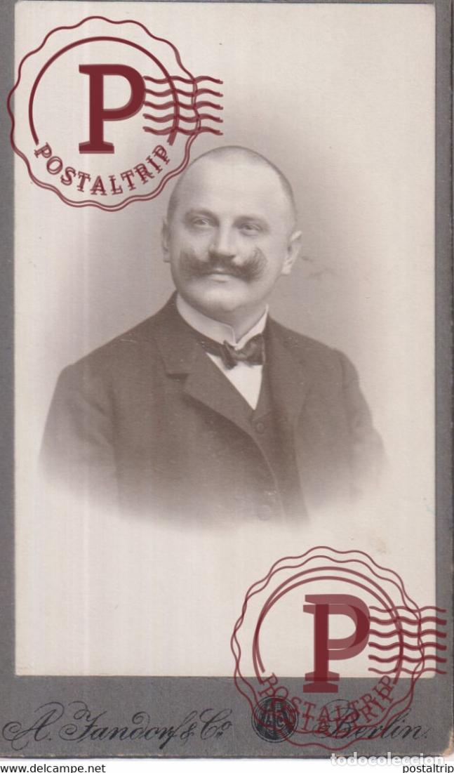 Fotografia antica: A FANDORF BERLIN PHOTOGRAPHIE PHOTO CDV +-10,5x6,5CM GERMANY DEUTSLAND ALLEMAGNE DEUTSCHLAND