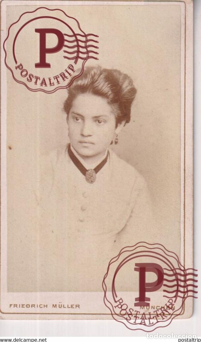 Fotografia antica: FRIEDRICH MUNCHEN PHOTOGRAPHIE PHOTO CDV +-10,5x6,5CM GERMANY DEUTSLAND ALLEMAGNE DEUTSCHLAND