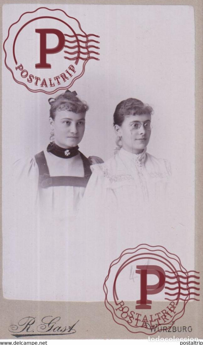 Fotografia antica: R GAST WURZBURG PHOTOGRAPHIE PHOTO CDV +-10,5x6,5CM GERMANY DEUTSLAND ALLEMAGNE DEUTSCHLAND