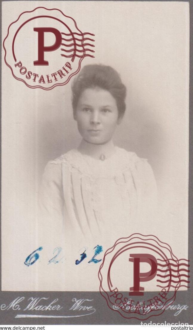 Fotografia antica: M WACKER ASCHAFFENBURG PHOTOGRAPHIE PHOTO CDV +-10,5x6,5CM GERMANY DEUTSLAND ALLEMAGNE DEUTSCHLAND