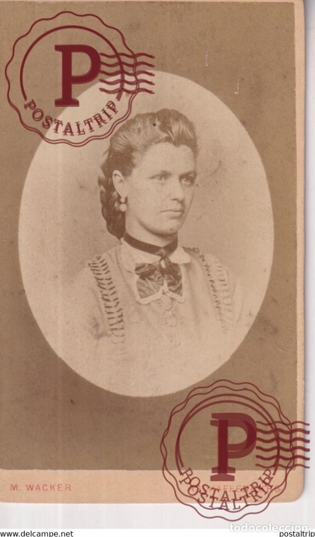 Fotografia antica: M WACKER ASCHAFFENBURG PHOTOGRAPHIE PHOTO CDV +-10,5x6,5CM GERMANY DEUTSLAND ALLEMAGNE DEUTSCHLAND