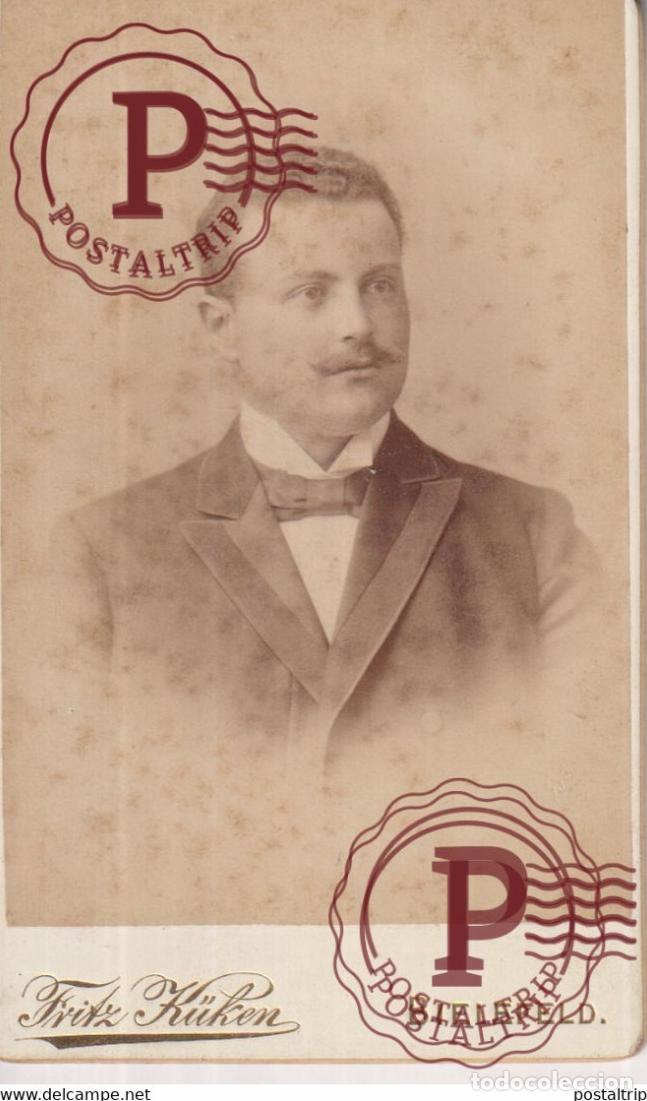 Fotografia antica: FRITZ KUKEN BIELEFELD. PHOTOGRAPHIE PHOTO CDV +-10,5x6,5CM GERMANY DEUTSCHLAND
