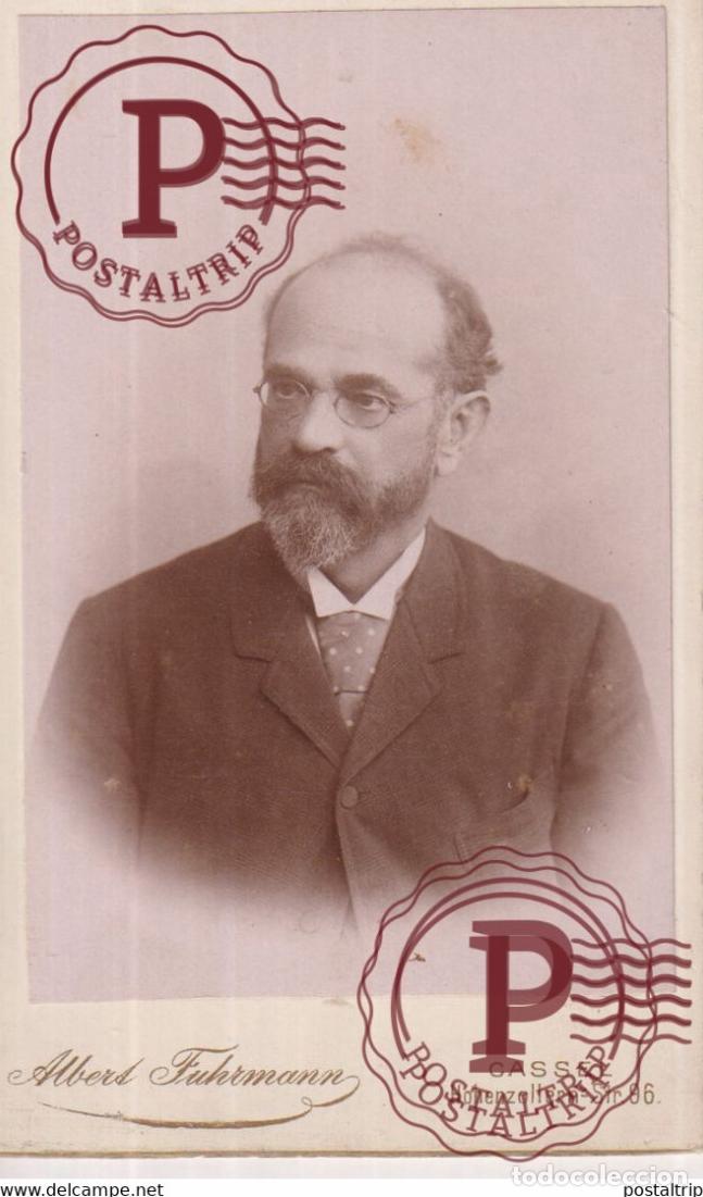 Fotografia antica: ALBERT FUHRMANN. PHOTOGRAPHIE PHOTO CDV +-10,5x6,5CM GERMANY DEUTSCHLAND