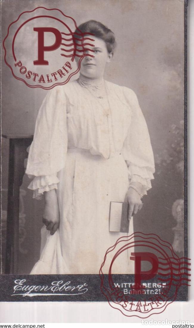 Fotograf&iacute;a antigua: EUGENE EBERT. WITTENBERGE. PHOTOGRAPHIE PHOTO CDV +-10,5x6,5CM GERMANY DEUTSCHLAND