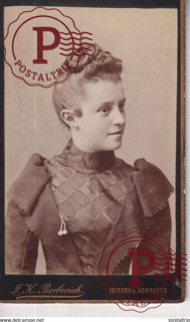 Fotograf&iacute;a antigua: J. K. BERBERICH. TRIBERG. PHOTOGRAPHIE PHOTO CDV +-10,5x6,5CM GERMANY DEUTSCHLAND