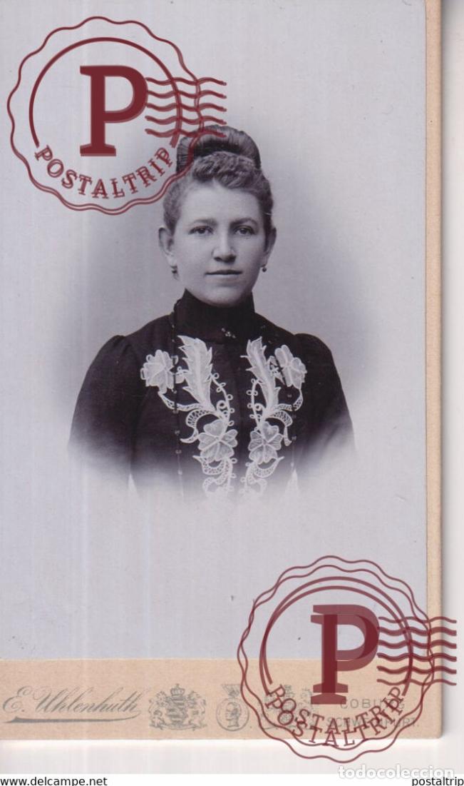 Fotograf&iacute;a antigua: PROFESSOR E. UHLENHUTH. COBURG. PHOTOGRAPHIE PHOTO CDV +-10,5x6,5CM GERMANY DEUTSCHLAND