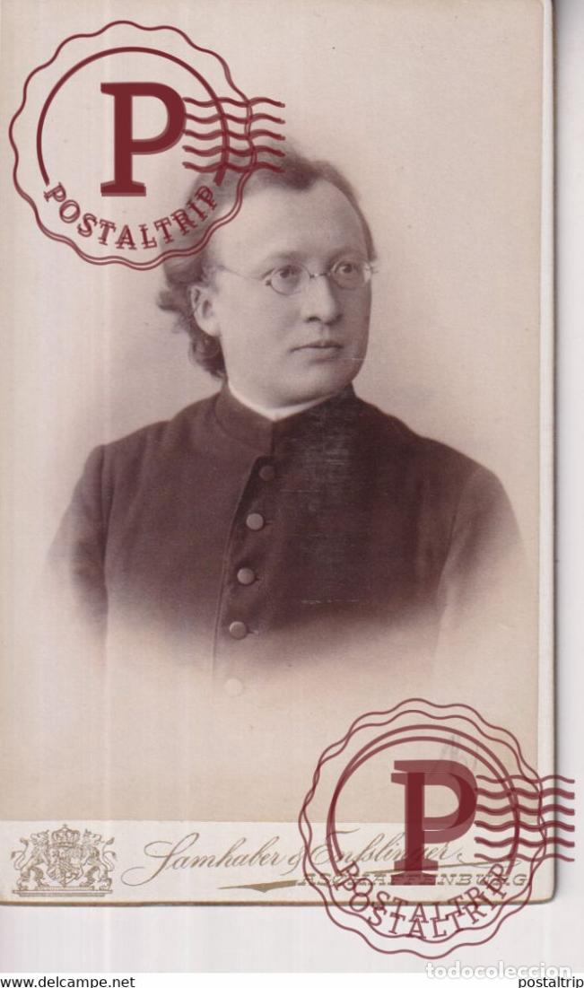 Antique Photography: J. SAMHABER & ENFSLINGER. ASCHAFFENBURG. PHOTOGRAPHIE PHOTO CDV +-10,5x6,5CM GERMANY DEUTSCHLAND