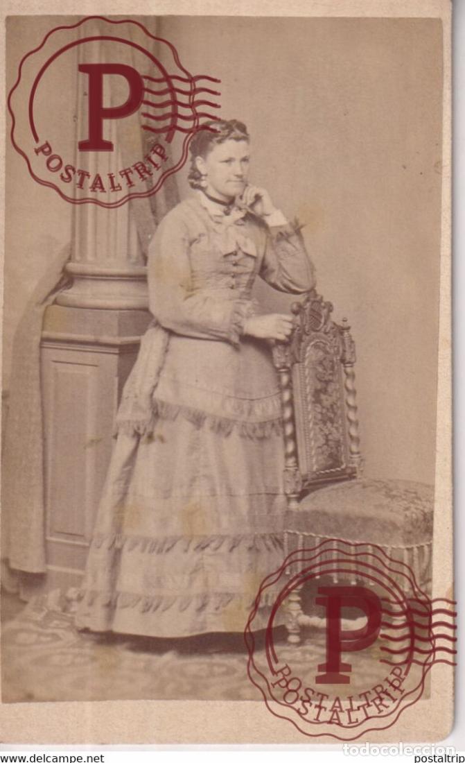 Alte Fotografie: M. WACKER. ASCHAFFENBURG. PHOTOGRAPHIE PHOTO CDV +-10,5x6,5CM GERMANY DEUTSCHLAND