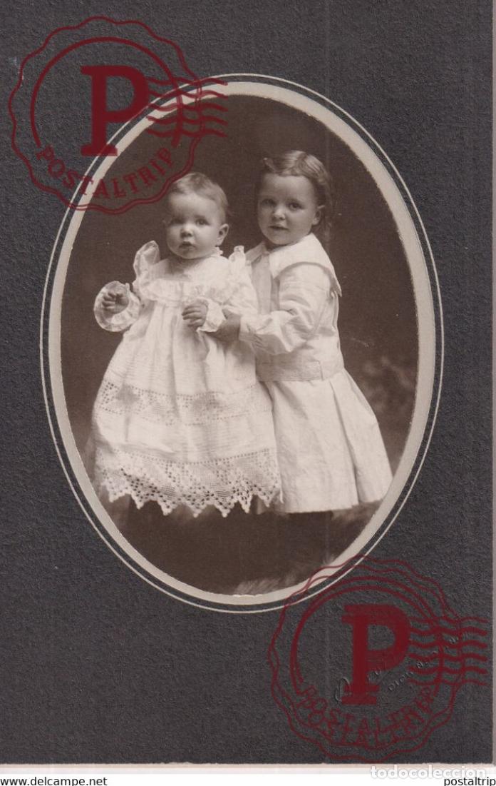 Alte Fotografie: ASBORN. DICKINSON. PHOTOGRAPHIE PHOTO CDV +-16,5x11CM GERMANY DEUTSCHLAND