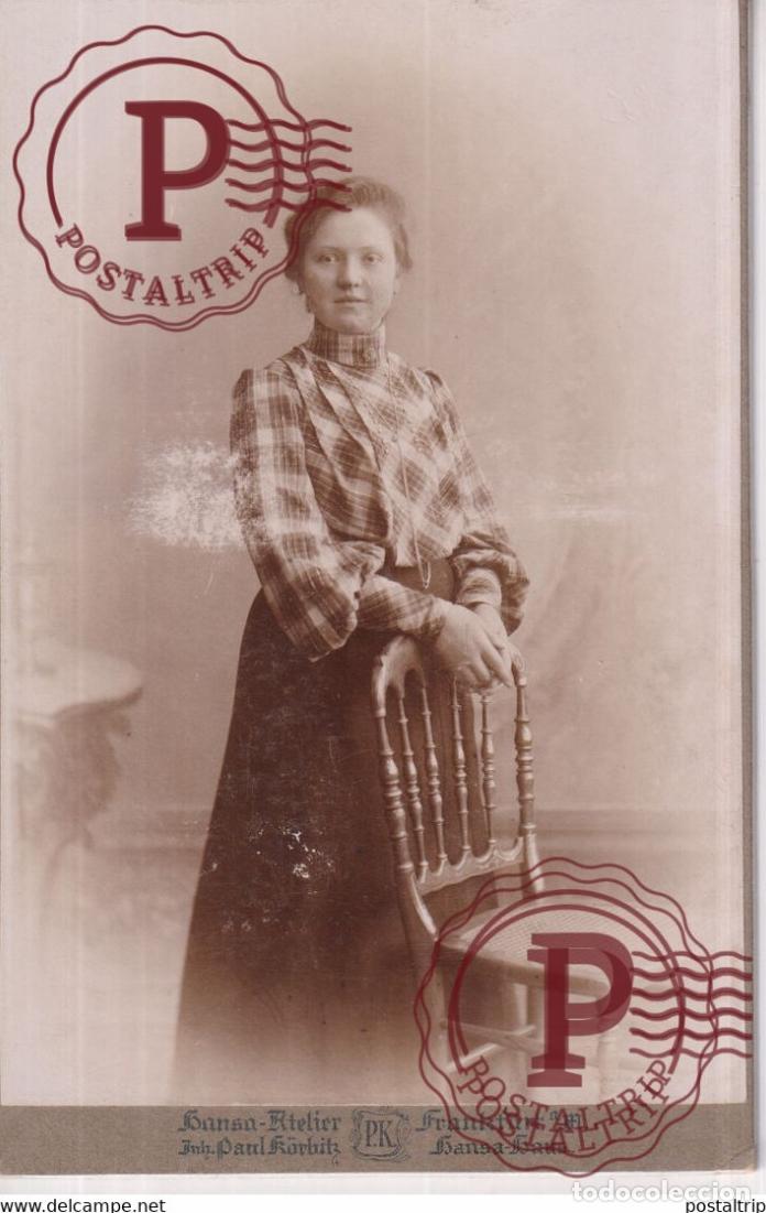 Alte Fotografie: BANSA ATELIER. PHOTOGRAPHIE PHOTO CDV +-16,5x11CM GERMANY DEUTSCHLAND