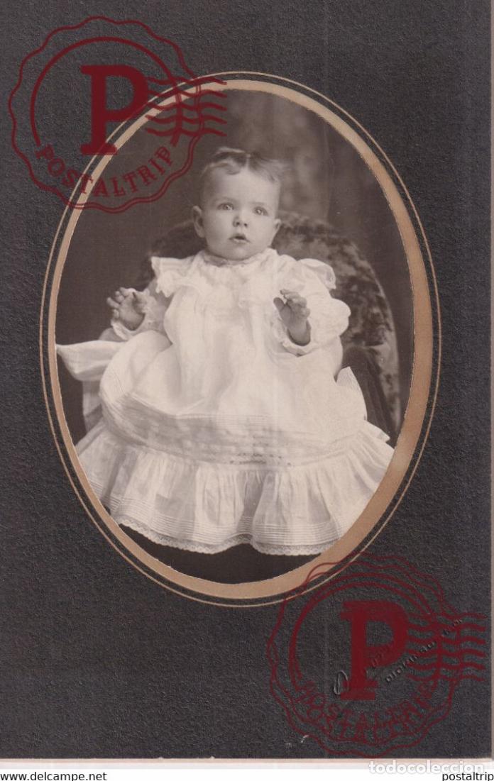 Alte Fotografie: ASBORN. DICKINSON. PHOTOGRAPHIE PHOTO CDV +-16,5x11CM GERMANY DEUTSCHLAND