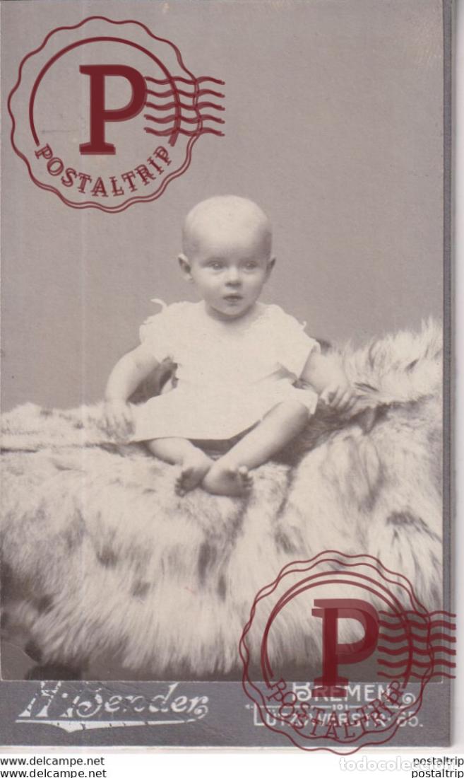 Fotografia antica: BREMEN L&Uuml;TZOWERSTR 65. +-10.5*6CM CDV