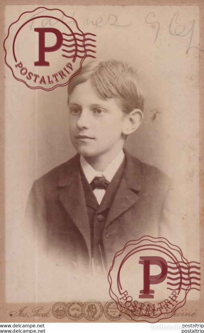 Fotograf&iacute;a antigua: JOSEF PICEK. K.KRZLWANEK WIEN +-10.5*6CM CDV