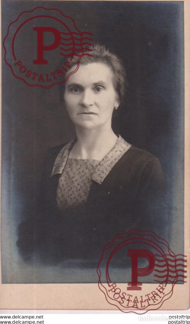 Fotograf&iacute;a antigua: MARIE EBENTREITOV&Aacute;. +-10.5*6.5CM CDV