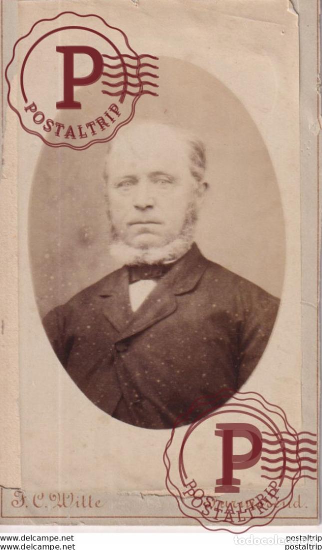 Fotograf&iacute;a antigua: F.C. WITTE. FURMEREND +-10.5*6.5CM CDV