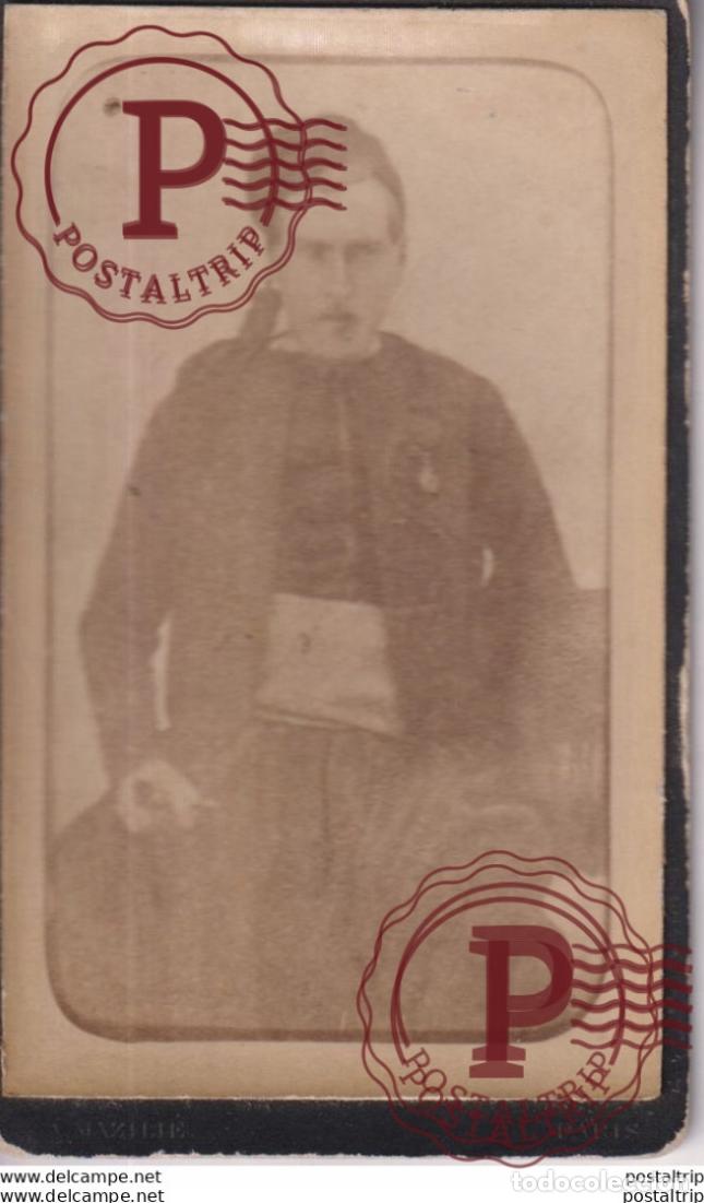 Fotograf&iacute;a antigua: PHOTOGRAPHIE UNIVERSELLE E. BARON. AD, MAZILIE. PARIS +-10.5*6.5CM CDV