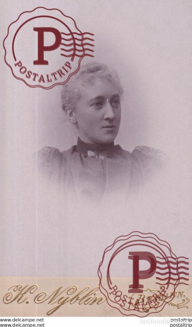 Fotograf&iacute;a antigua: K. NYBLIN. BERGEN. +-10.5*6.5CM CDV