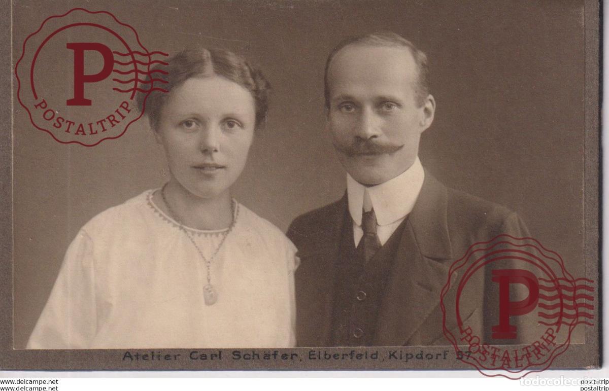 Fotograf&iacute;a antigua: ATELIER CARL SCH&Auml;FER. ELBERFELD, KIPDORF 57. +-6.5*10.5CM CDV