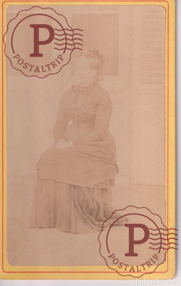 Fotograf&iacute;a antigua: MUJER. WOMAN. FEMME. CDV. 12.5X8CM