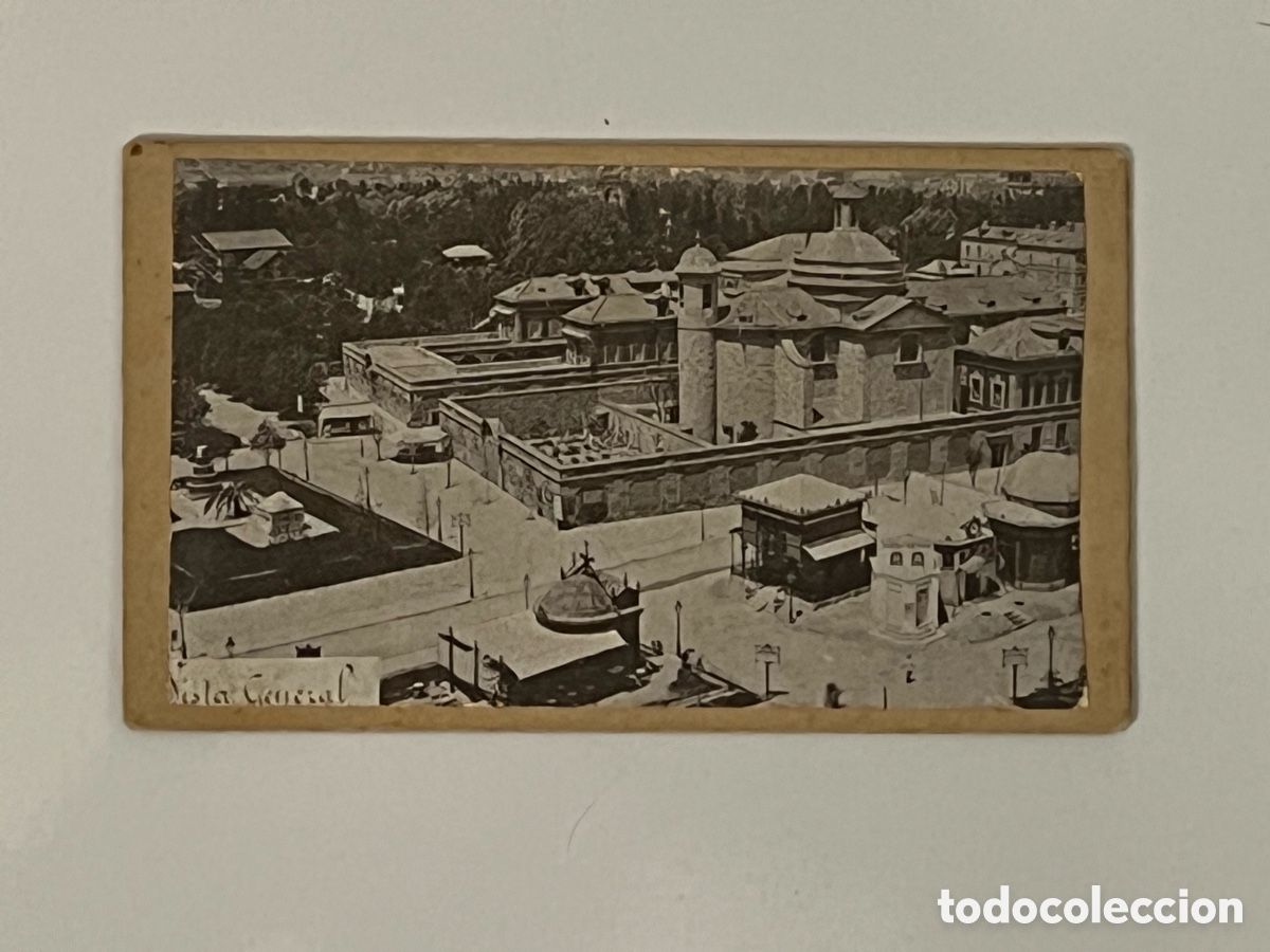 Fotograf&iacute;a antigua: BARCELONA CDV, Fot&oacute;grafia Vista General Exposici&oacute;n Universal (a.1888)