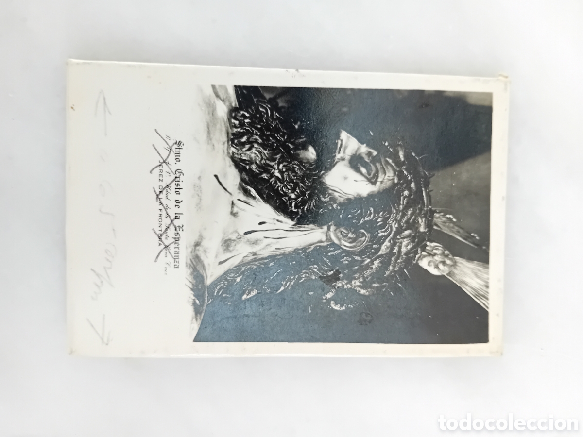 Fotograf&iacute;a antigua: cesaraugusta cristo de la esperanza jerez