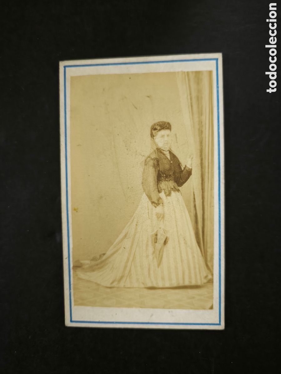 Photographie ancienne: Fotograf&iacute;a antigua, CDV. Barcia y Cia. Vigo, finales s. XIX. Galicia.