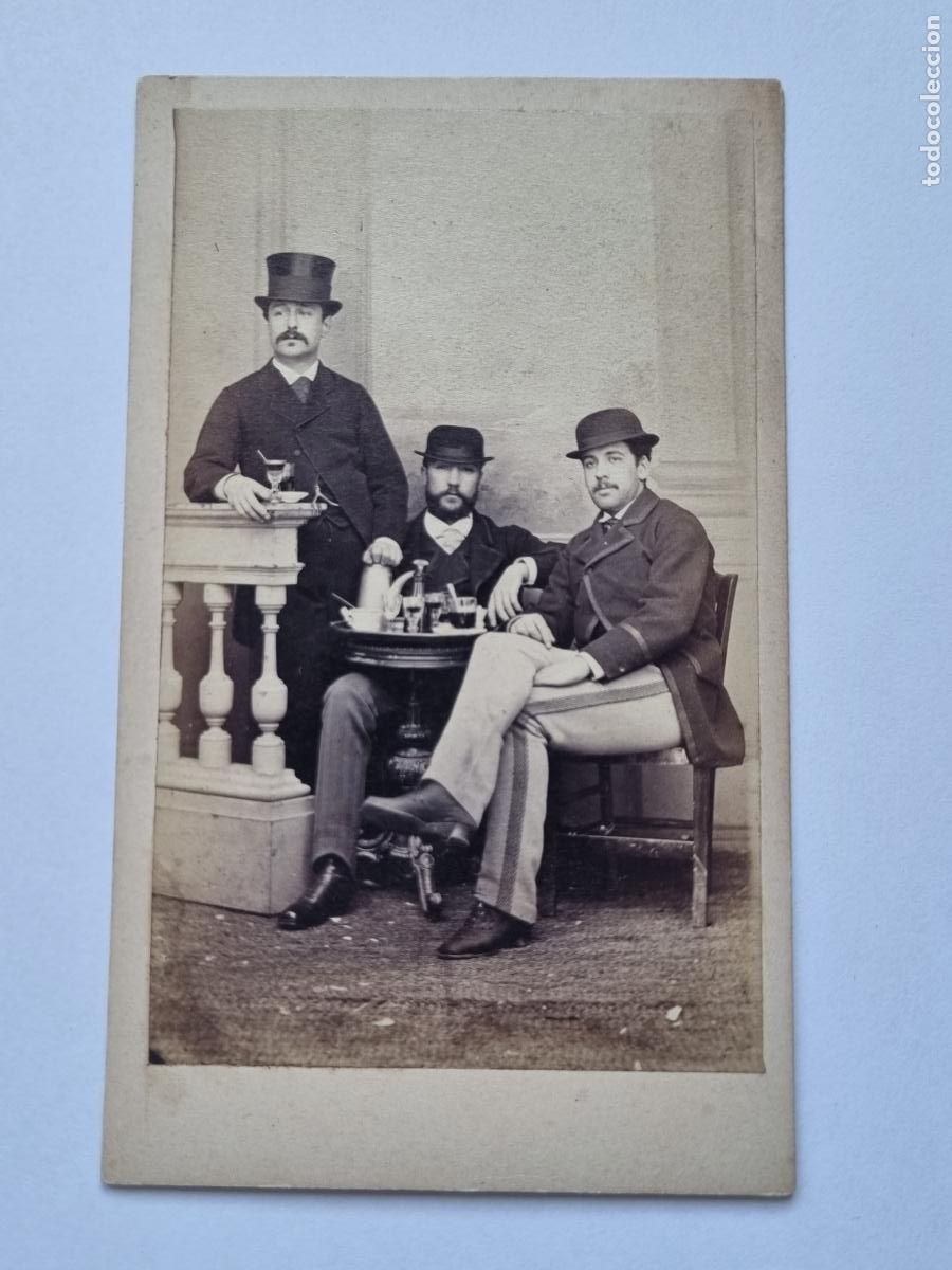 Fotograf&iacute;a antigua: R . BUBH PINTOR Y FOTOGRAFO S.XIX GALICIA ? A CORU&Ntilde;A V6