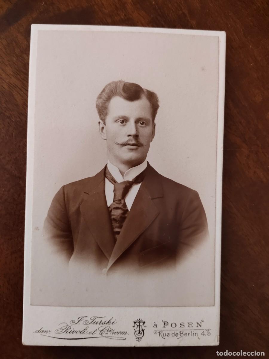 Fotograf&iacute;a antigua: Carte de visite. Original.