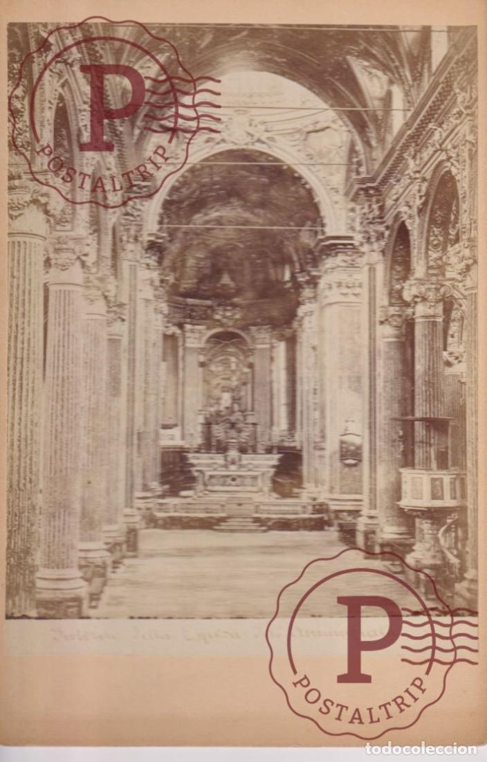 Fotograf&iacute;a antigua: GENEVA 1893 GENOVA ITALY CABINET +-16*11CM