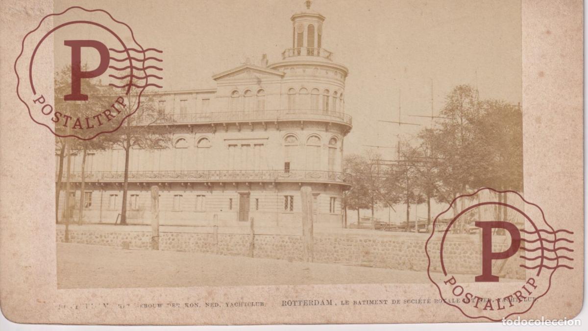 Fotograf&iacute;a antigua: NETHERLAND. PAISES BAJOS. ROTTERDAM. CABINET 16.5X9CM CORTADA. CUT.