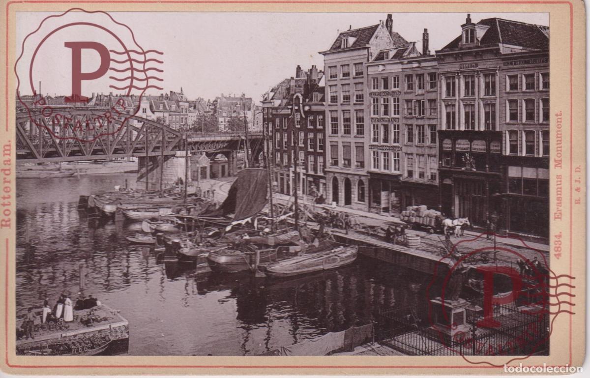 Fotograf&iacute;a antigua: NETHERLAND. PAISES BAJOS. ROTTERDAM. CABINET 17.5X12CM