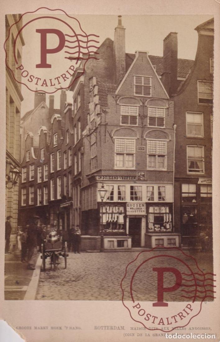 Fotograf&iacute;a antigua: NETHERLAND. PAISES BAJOS. ROTTERDAM. MAISON DITE AUX MILLES ANGOISSES. MISSING LEFT DOWN CORNER. CAB