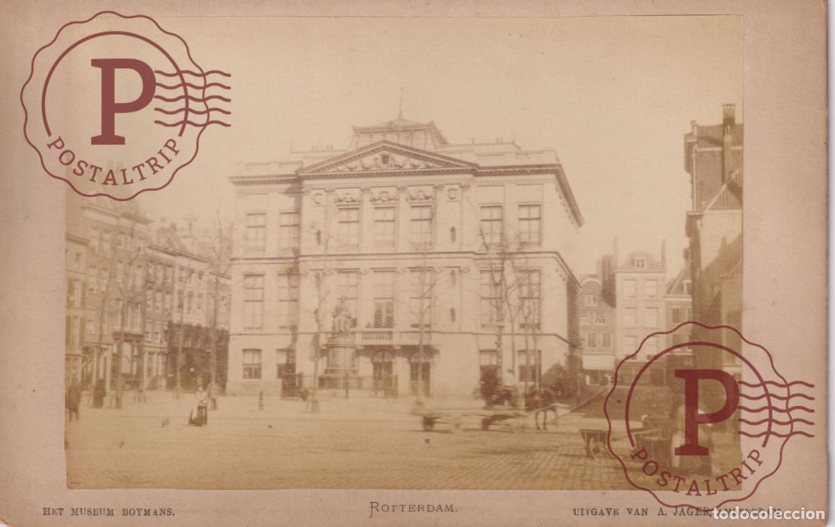 Fotograf&iacute;a antigua: NETHERLAND. PAISES BAJOS. ROTTERDAM. MUSEUM BOYMANS. VAN A. JAGER. CABINET 17X11CM