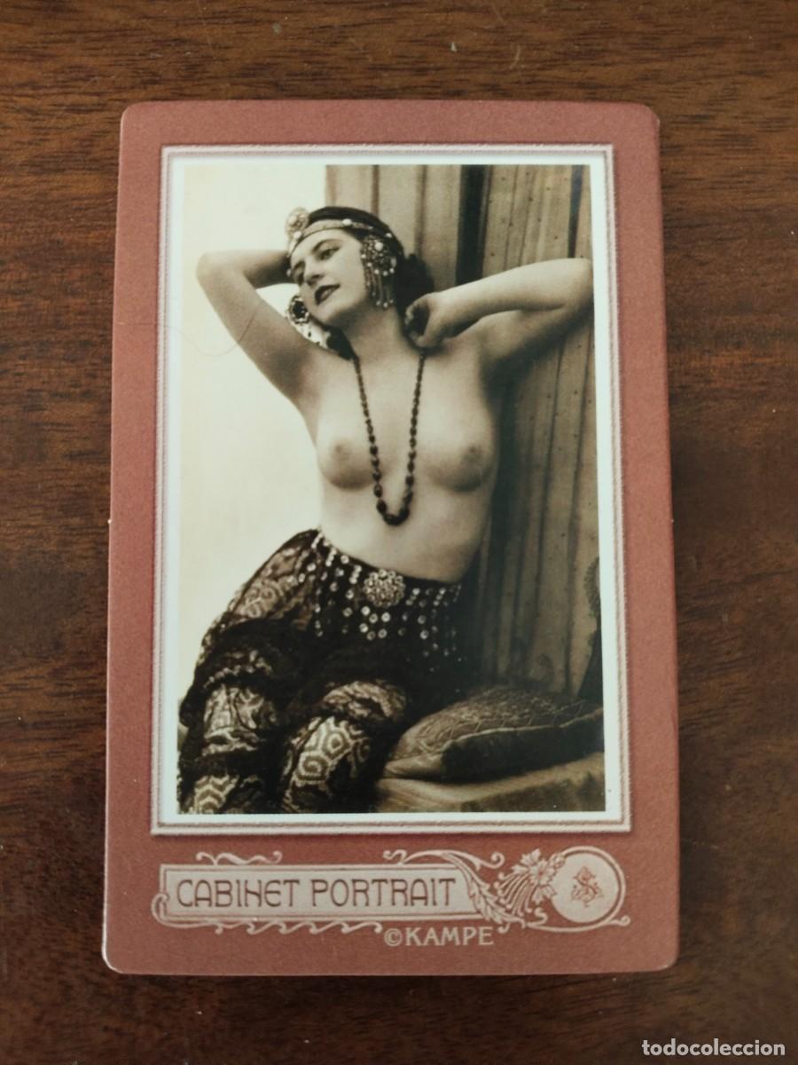 Fotograf&iacute;a antigua: Fotograf&iacute;a tipo Carte de visite. Reproducci&oacute;n. Er&oacute;tica.