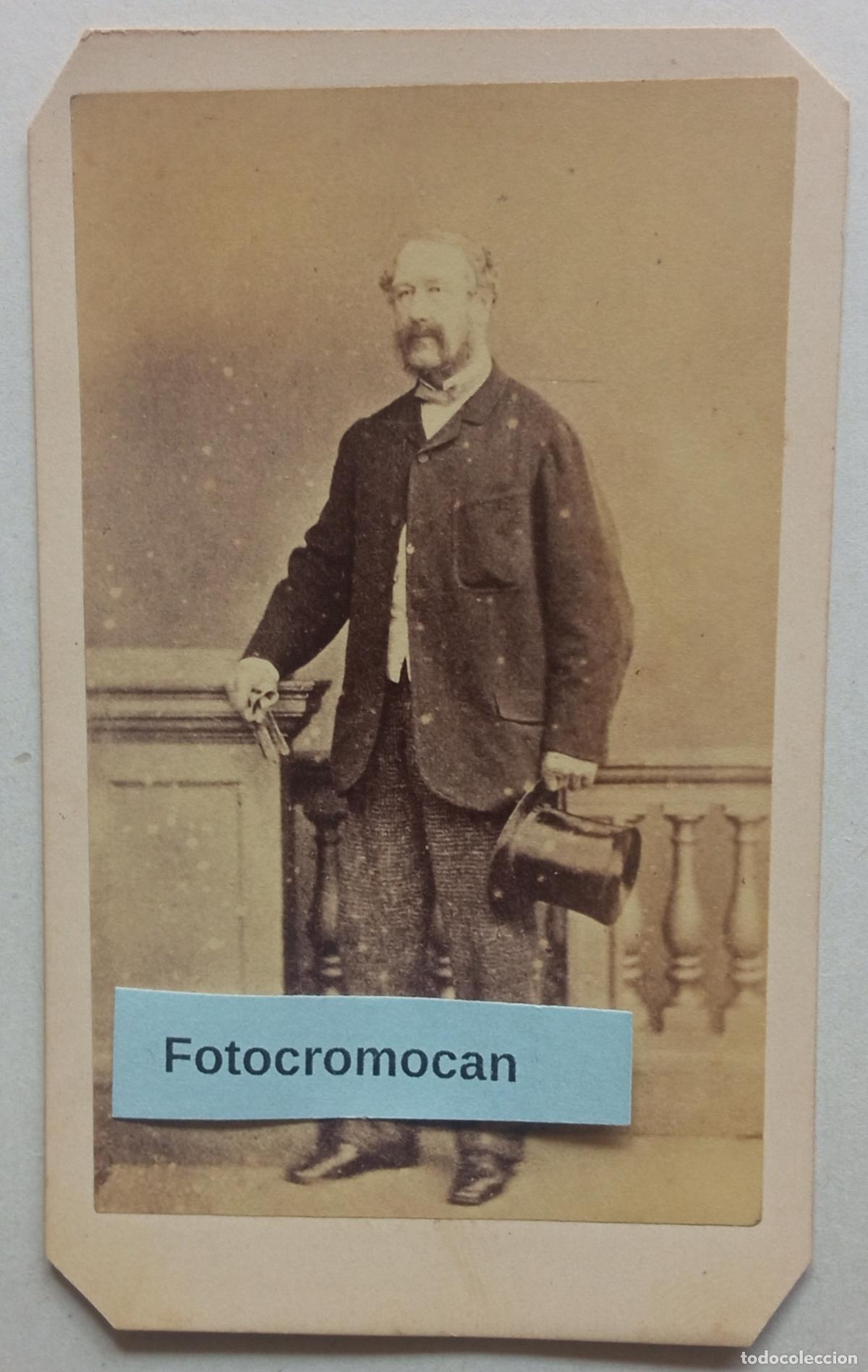 Fotograf&iacute;a antigua: CDV. FOT&Oacute;GRAFO. T. JONES. HEREFORD 18 KING ST. 51 BROAD ST. LUDLOW
