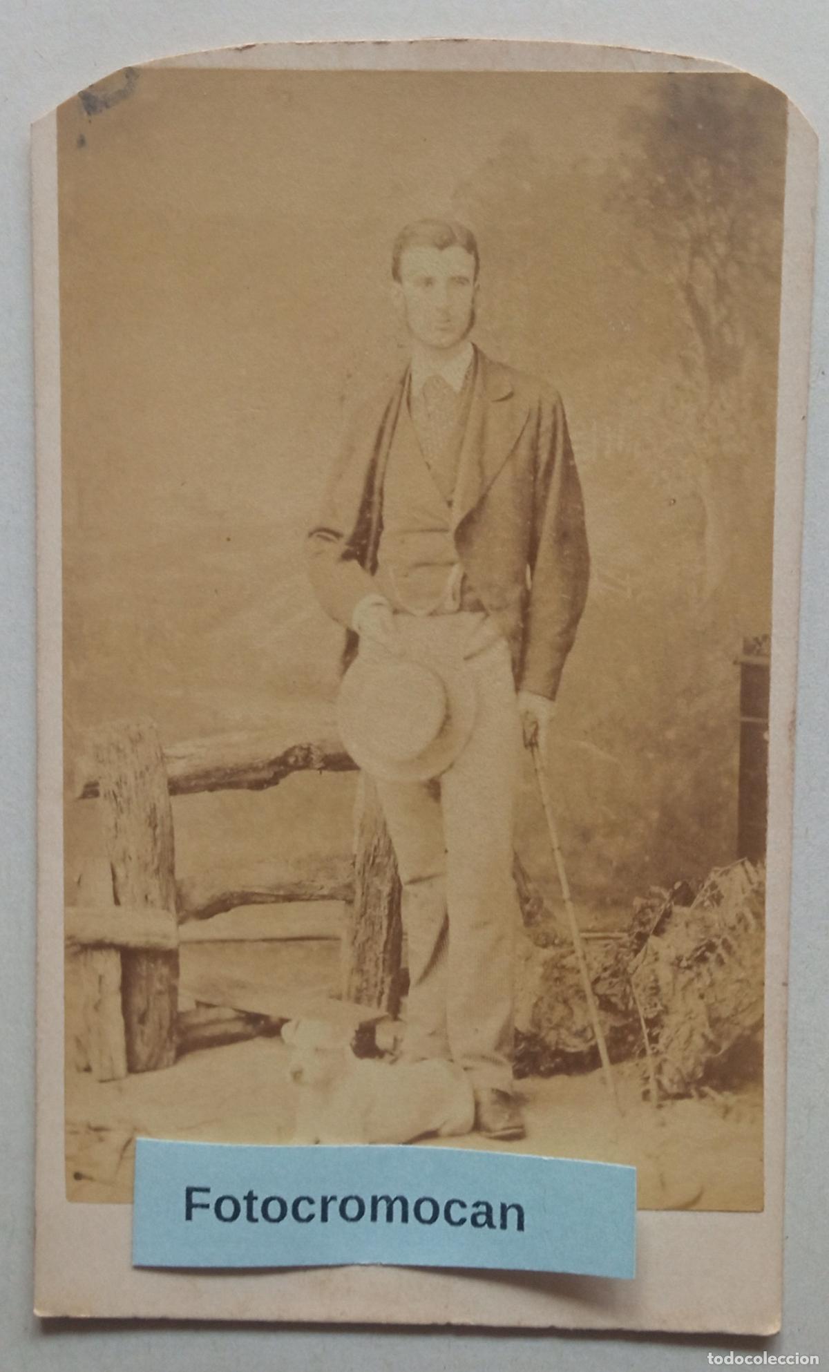 Fotograf&iacute;a antigua: CDV. FOT&Oacute;GRAFO. T. JONES. 51 BROAD ST. LUDLOW. AND 18 KING. HEREFORD