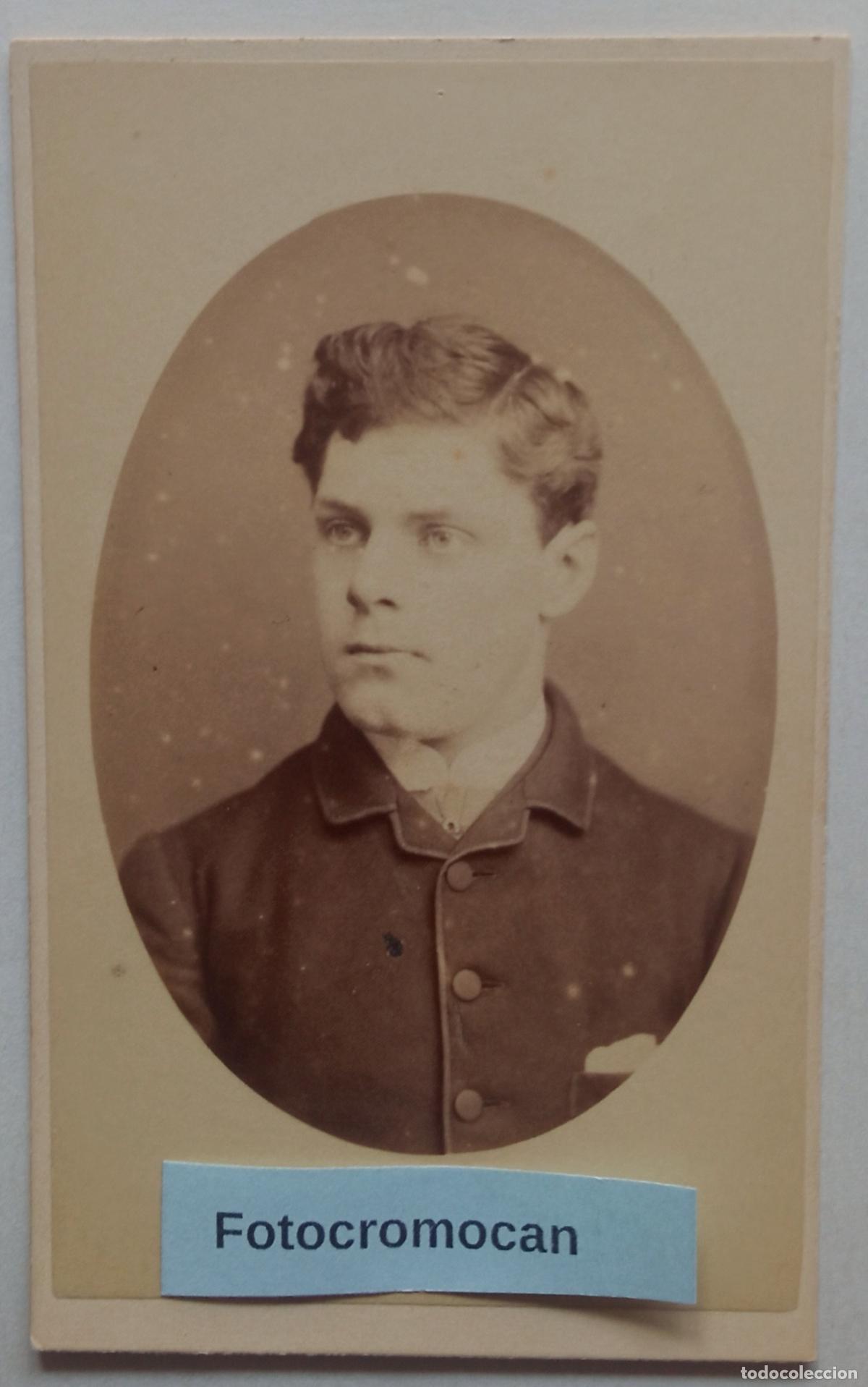 Fotograf&iacute;a antigua: CDV. FOT&Oacute;GRAFO. T. JONES. 51 BROAD ST. LUDLOW.