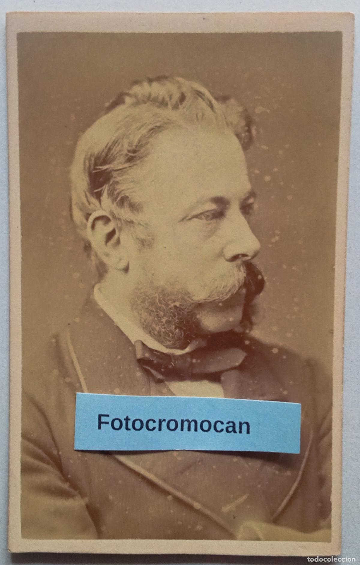 Fotograf&iacute;a antigua: CDV. FOT&Oacute;GRAFO. ROBERT W. THRUPP. 66 NEW STREET. BIRMINGHAM