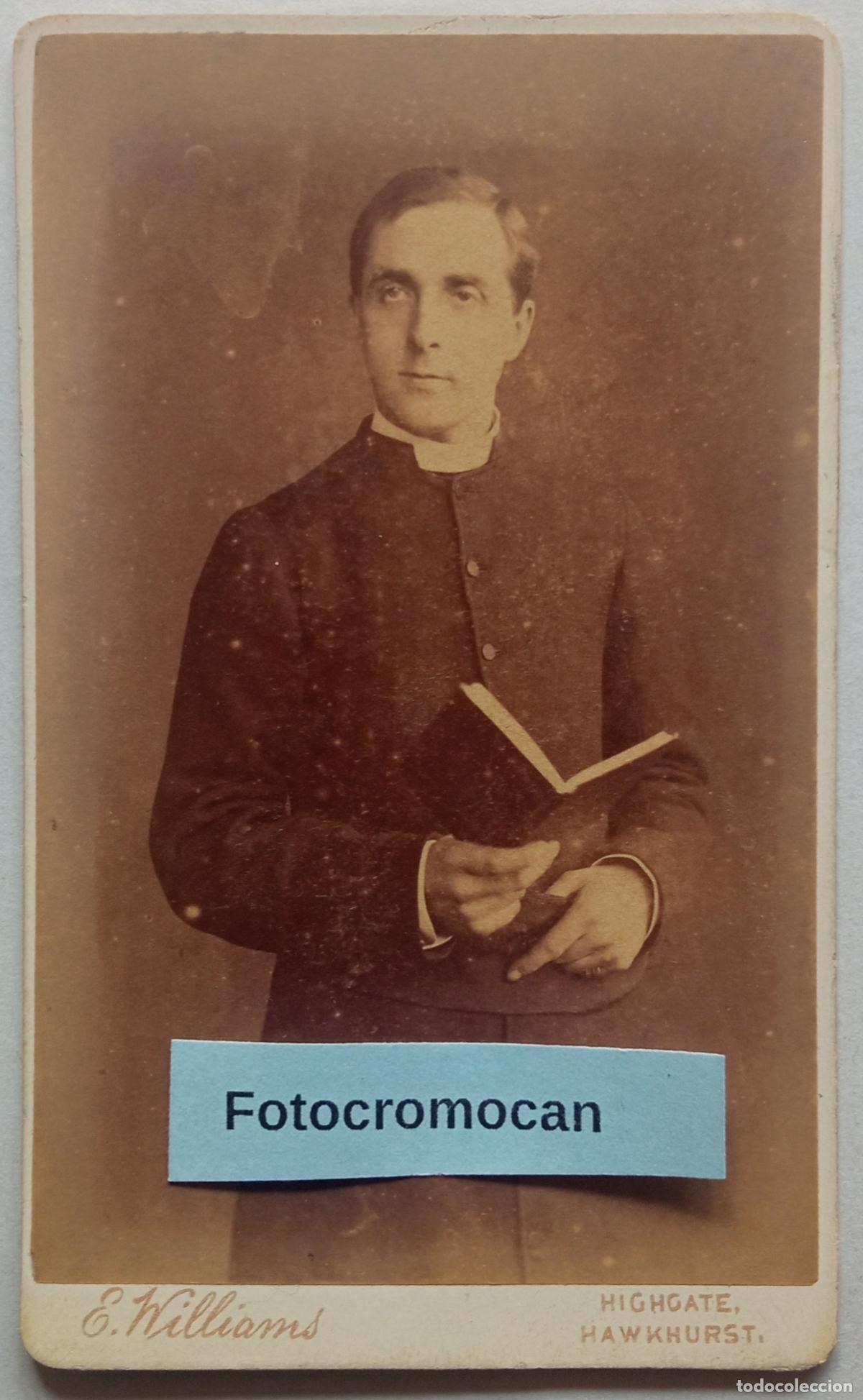 Fotograf&iacute;a antigua: CDV. FOT&Oacute;GRAFO. E. WILLIAMS. HIGHGATE. HAWKHURST. KENT
