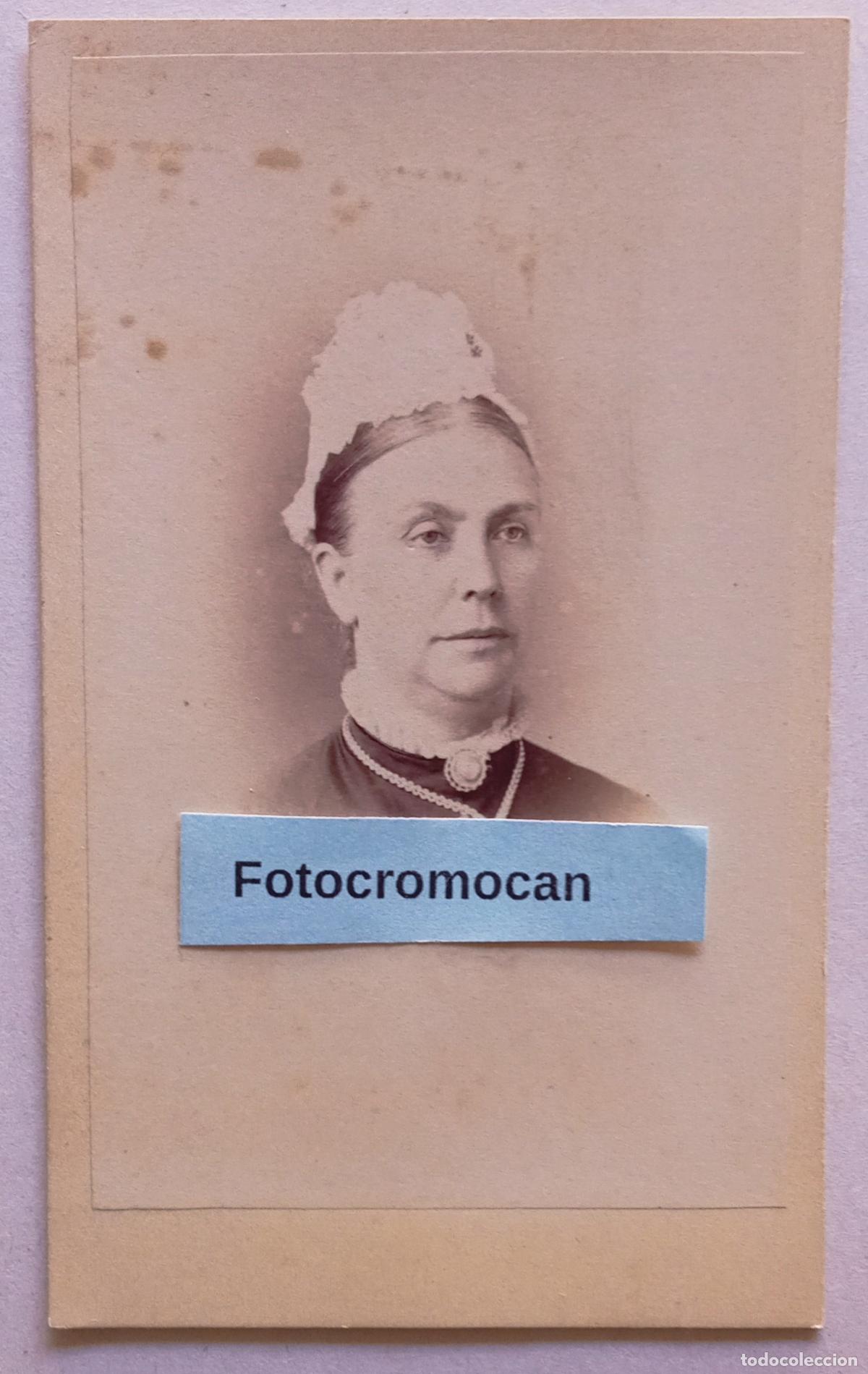 Fotograf&iacute;a antigua: CDV. FOT&Oacute;GRAFO. W. PAGE. HIGH STREET. SHOREHAM