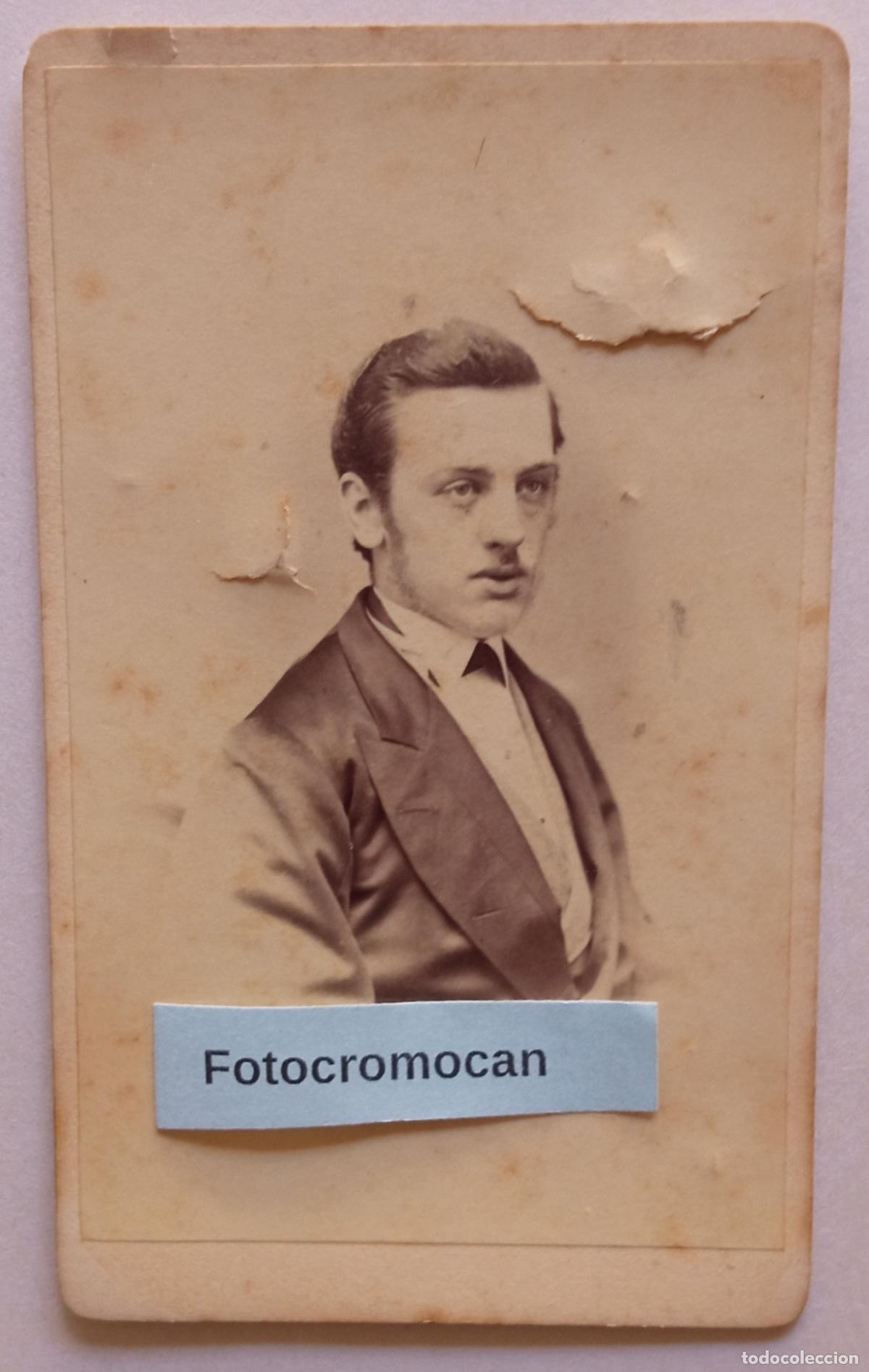 Fotograf&iacute;a antigua: CDV. FOT&Oacute;GRAFO. HENRY DEATH. 119. CAMBERWELL ROAD. LONDON