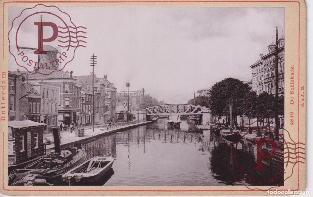 Photographie ancienne: NETHERLAND. PAISES BAJOS. ROTTERDAM. DE SCHIEKADE. CABINET 17X11CM