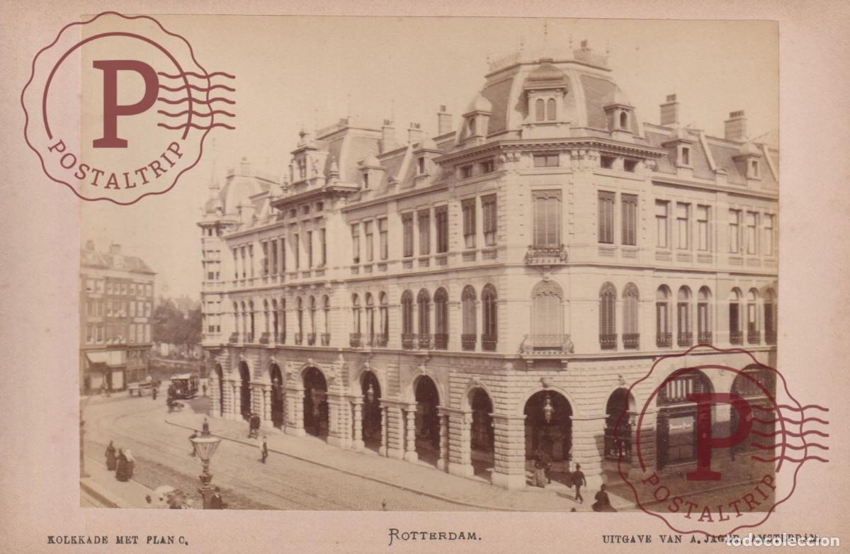 Fotograf&iacute;a antigua: NETHERLAND. PAISES BAJOS. ROTTERDAM. KOLEKADE CABINET 17X11CM