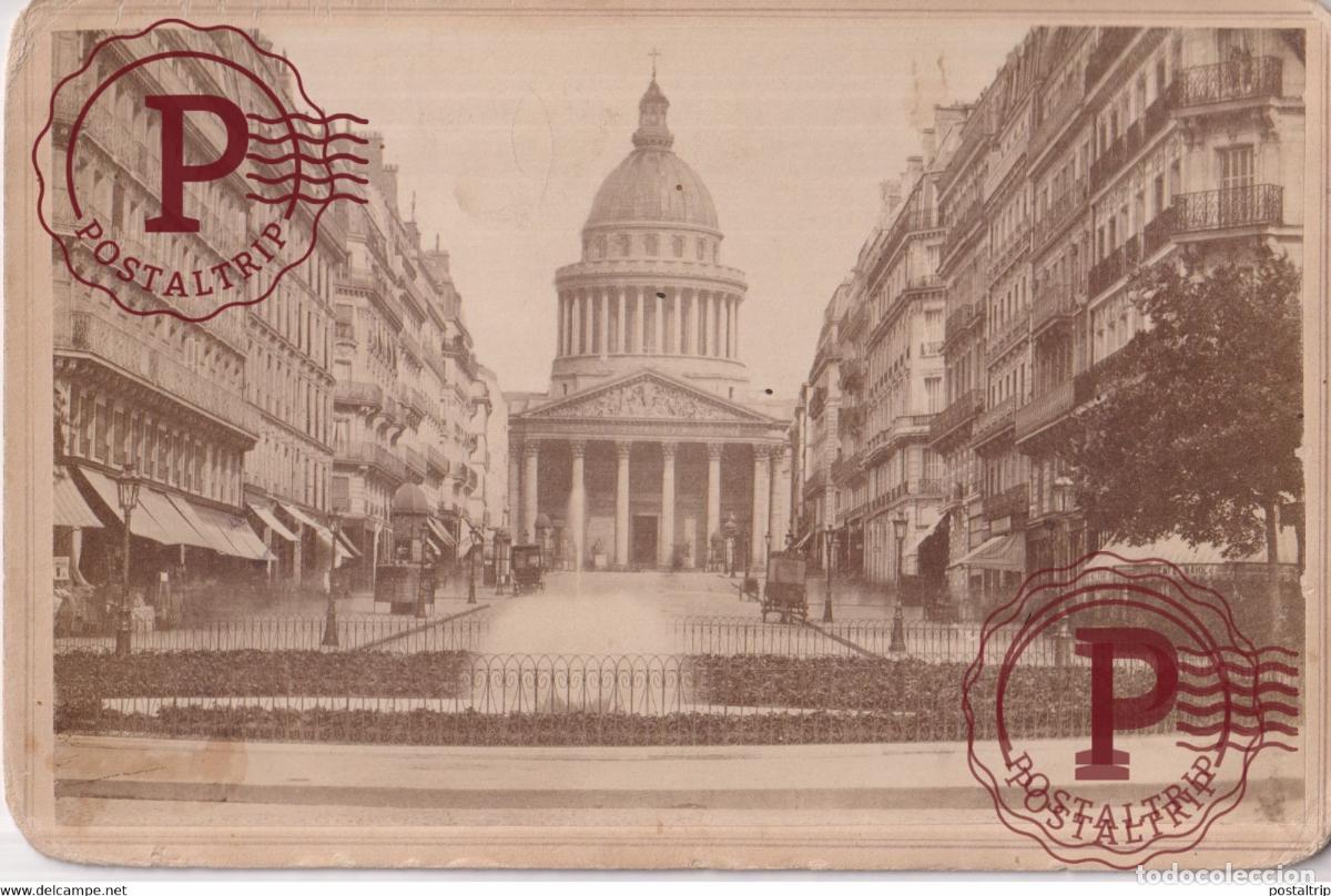 Fotograf&iacute;a antigua: PANTH&Eacute;ON PARIS EL PANTE&Oacute;N PHOTO ANCIENNE 16.5*11CM